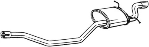 Achterdemper BOSAL 280-197)