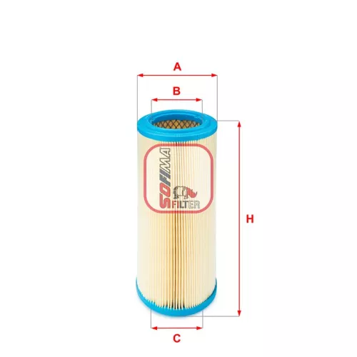 Luchtfilter SOFIMA S 7367 A)