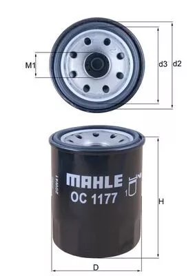 Oil Filter KNECHT OC 1177)
