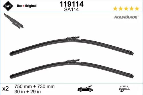 Wiper Blade SWF 119114)