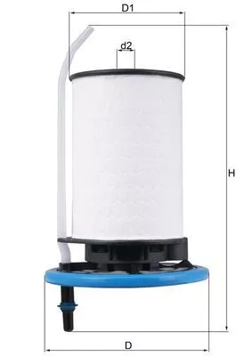 Fuel Filter KNECHT KX 398)