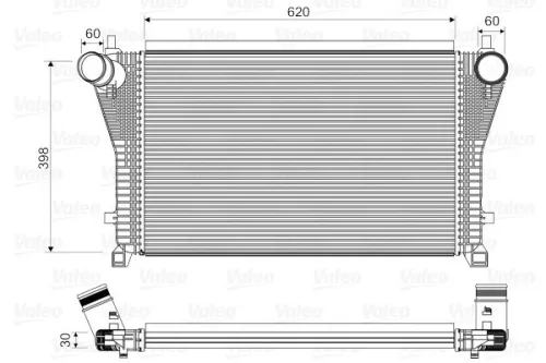 Charge Air Cooler VALEO 818347)