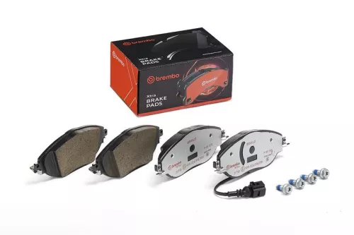 Brake Pad Set, disc brake BREMBO P 85 131X)