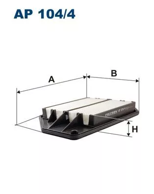 Air Filter FILTRON AP 104/4)