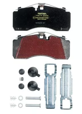 Brake Pad Set, disc brake TEXTAR 2932002)