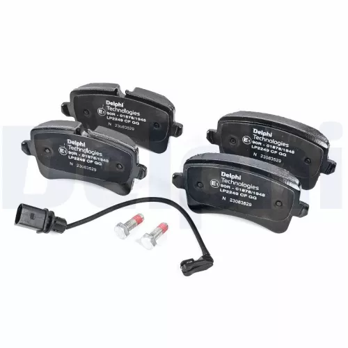Brake Pad Set, disc brake DELPHI LP2249)