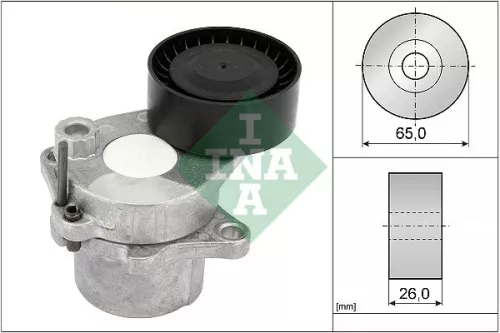 Riemspanner, V-geribbelde riem Schaeffler INA 534 0444 10)