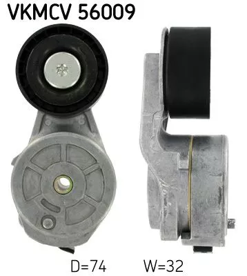 Riemspanner, V-geribbelde riem SKF VKMCV 56009)