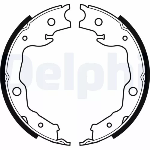 Remblokkenset DELPHI LS1999)