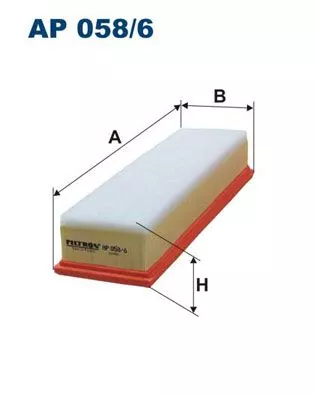 Air Filter FILTRON AP 058/6)
