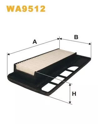 Luchtfilter WIX FILTERS WA9512)
