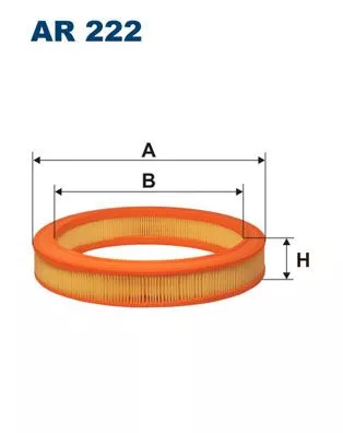Luchtfilter FILTRON AR 222)