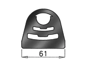 Mount, exhaust system DINEX 50985)