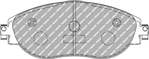 Remblokkenset, schijfrem FERODO RACING FCP4425H)