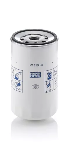 Oliefilter MANN-FILTER W 1160/5)