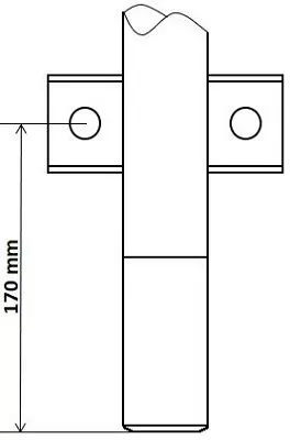 Schokdemper KYB 3348090)