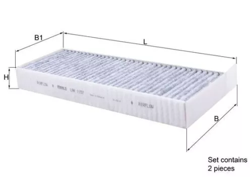 Filter, cabin air KNECHT LAK 1157/S)