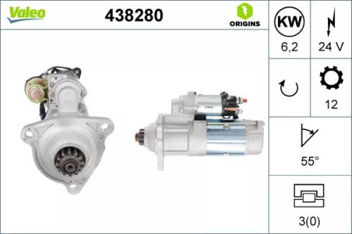 Starter VALEO 438280)
