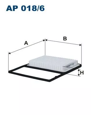 Air Filter FILTRON AP 018/6)