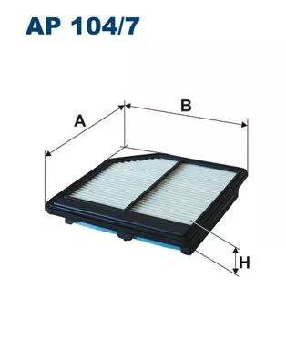 Air Filter FILTRON AP 104/7)