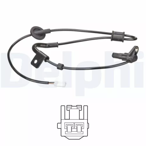 Sensor, wielsnelheid DELPHI SS20529)