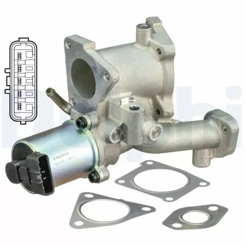 EGR-klep DELPHI EG10460-12B1)