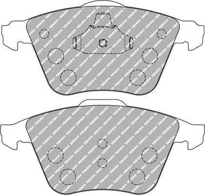 Remblokkenset, schijfrem FERODO RACING FCP4223H)