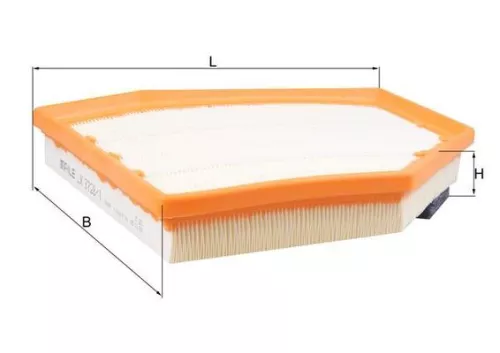 Air Filter KNECHT LX 3728/1)