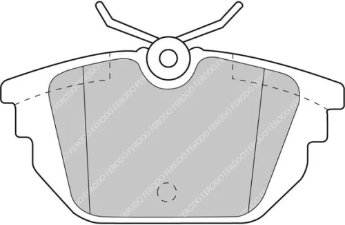 Remblokkenset, schijfrem FERODO RACING FCP1113H)