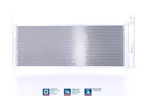 Condensor, airconditioning NISSENS 941179)