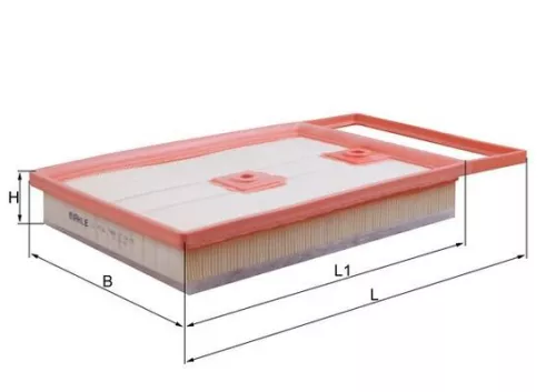 Air Filter KNECHT LX 4136)