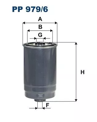 Fuel Filter FILTRON PP 979/6)