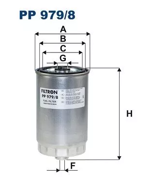 Fuel Filter FILTRON PP 979/8)