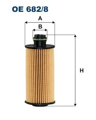 Oliefilter FILTRON OE 682/8)
