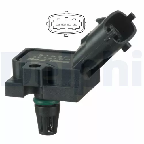Sensor, intake manifold pressure DELPHI PS10137)