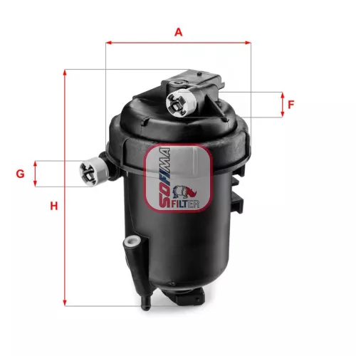 Fuel Filter SOFIMA S 5144 GC)
