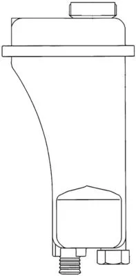 Expansievat, koelvloeistof MAHLE CRT 51 000S)
