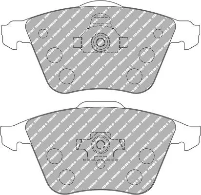 Remblokkenset, schijfrem FERODO RACING FCP1765H)