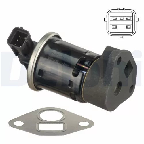 EGR-klep DELPHI EG10445-12B1)