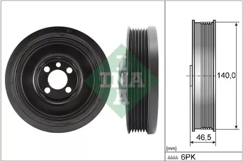 Riempoelie, krukas Schaeffler INA 544 0138 10)