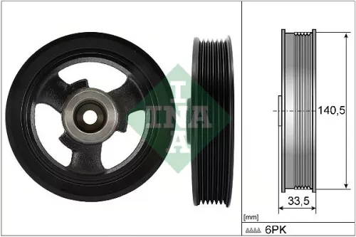 Riempoelie, krukas Schaeffler INA 544 0149 10)