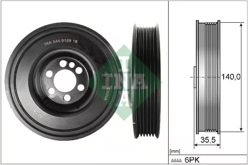 Riempoelie, krukas Schaeffler INA 544 0159 10)