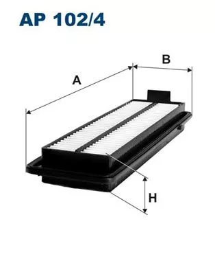 Air Filter FILTRON AP 102/4)