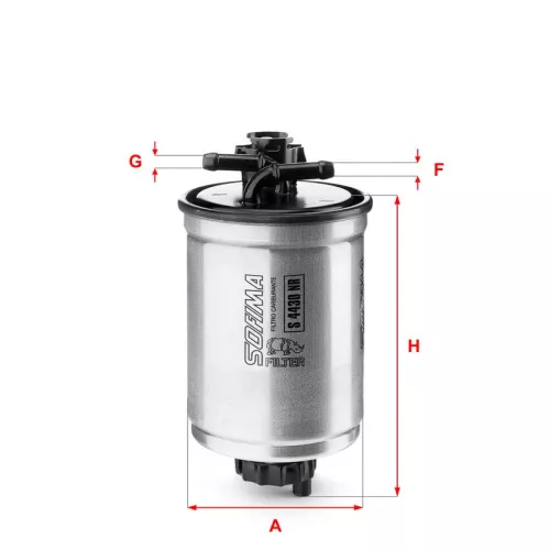 Brandstoffilter SOFIMA S 4430 NR)