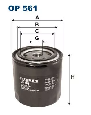 Oil Filter FILTRON OP 561)