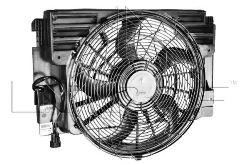 Ventilator, motorkoeling NRF 47217)