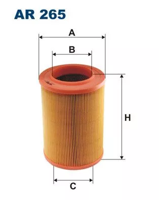 Luchtfilter FILTRON AR 265)