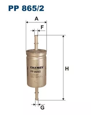 Fuel Filter FILTRON PP 865/2)