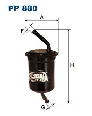 Fuel Filter FILTRON PP 880)