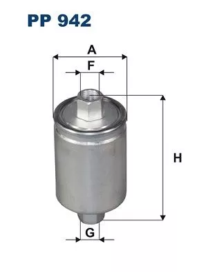 Fuel Filter FILTRON PP 942)
